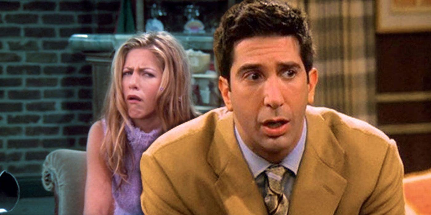 Ross and Rachel from friends.