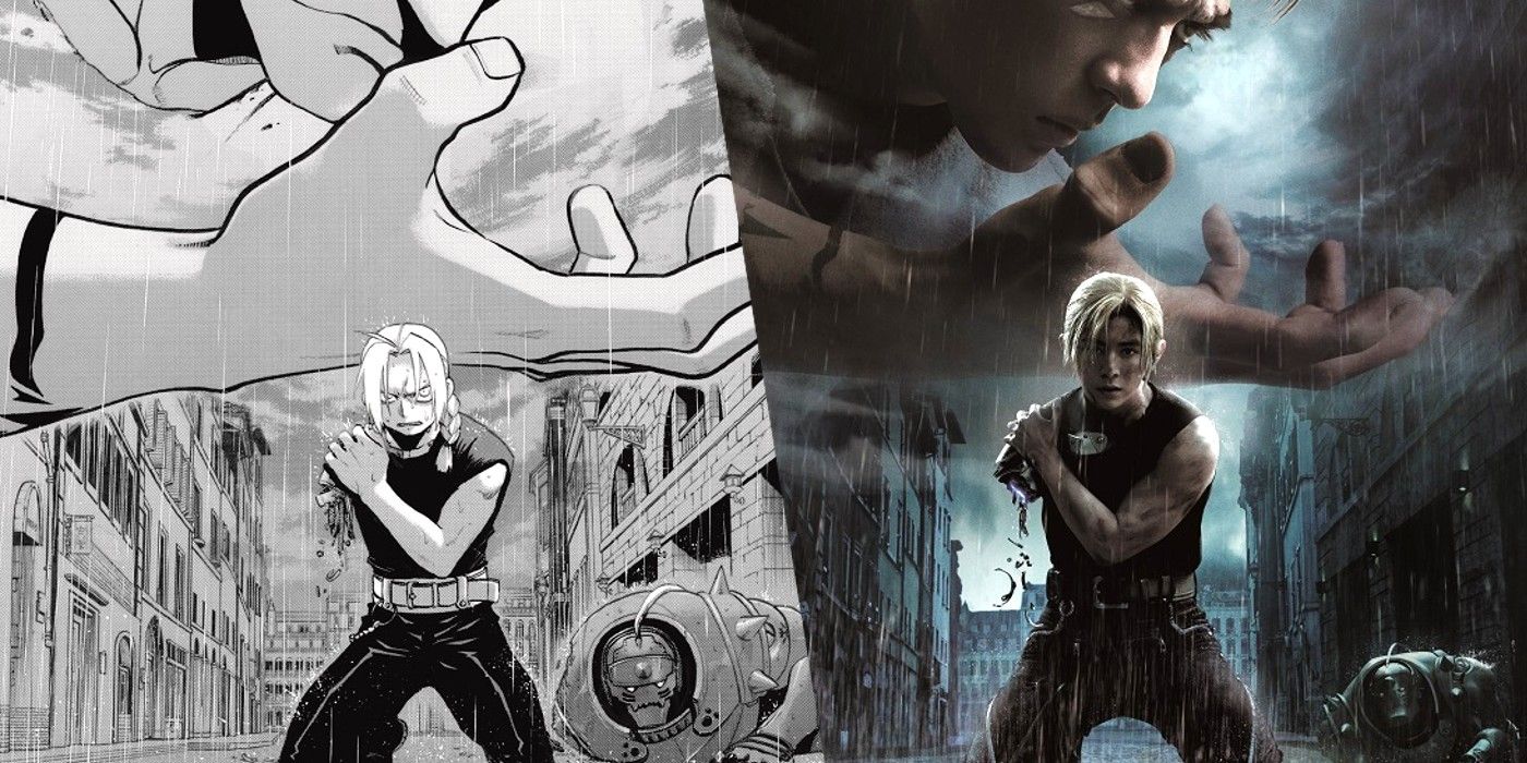 Full Metal Alchemist - Live Action Movie vs. Anime Comparison