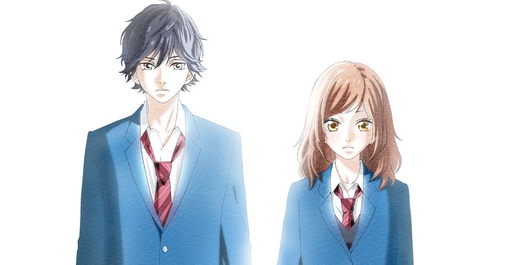 Futaba and Kou in Blue Spring Ride