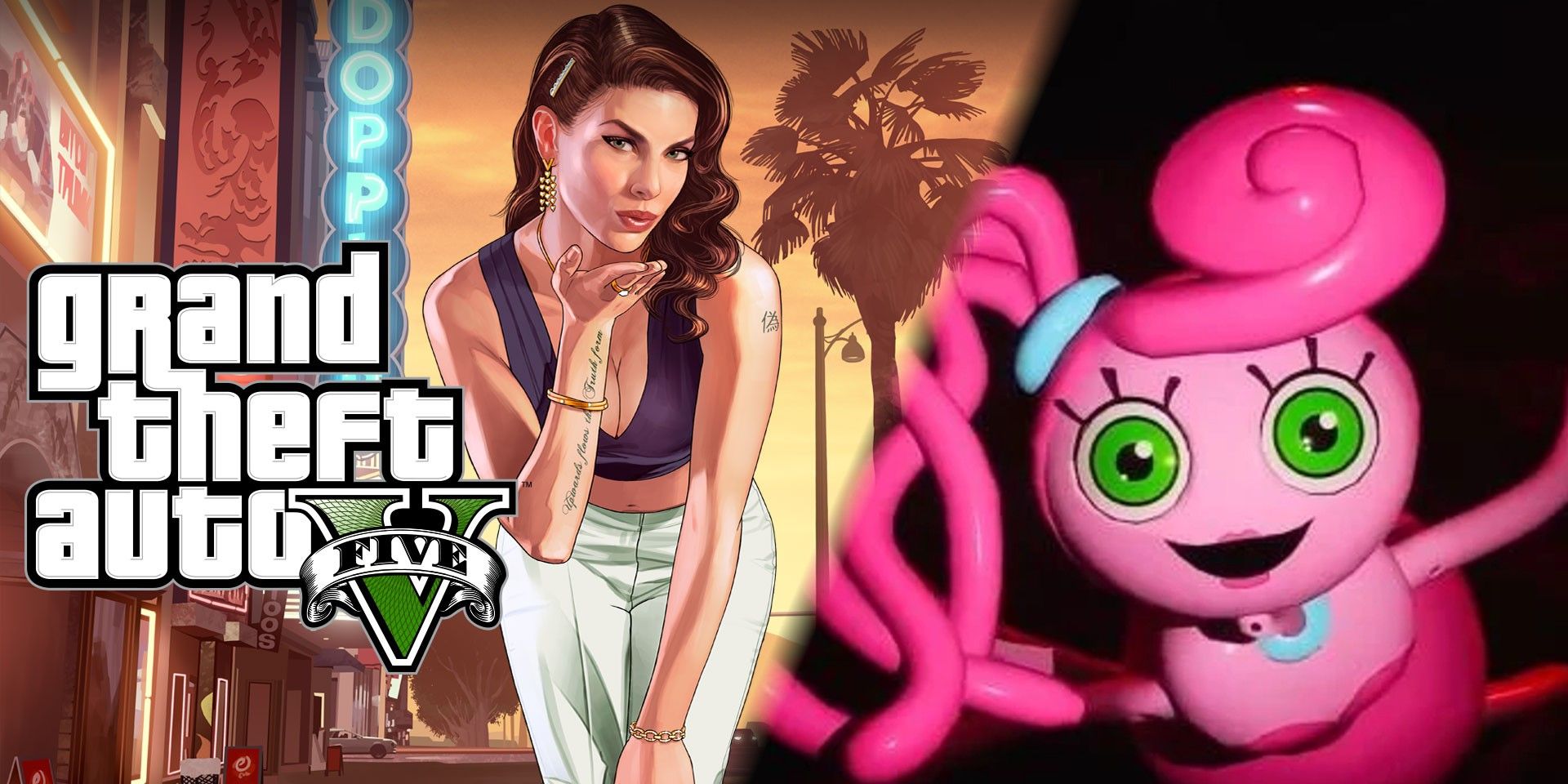 Gta V Mod Adds Poppy Playtime Monsters Turns Mommy Long Legs Into Piñata 9862