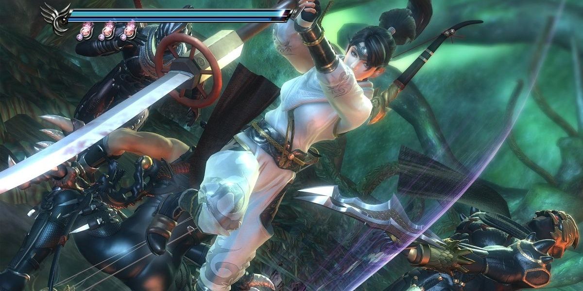 Gameplay from Ninja Gaiden Sigma 2