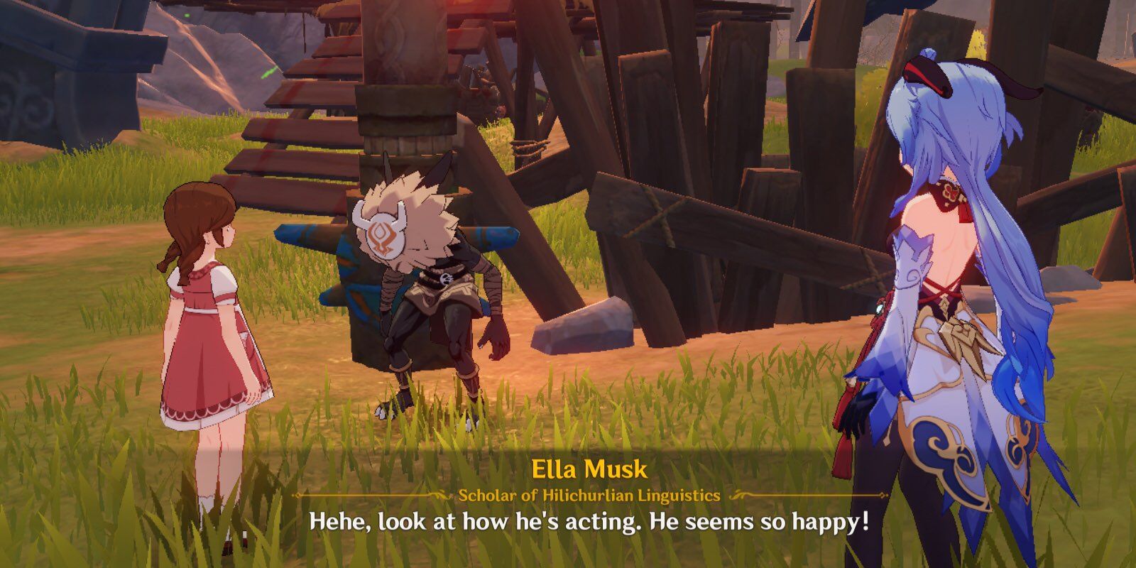 Genshin Impact Commission Ella Musk’s Language and Poetry Exchange