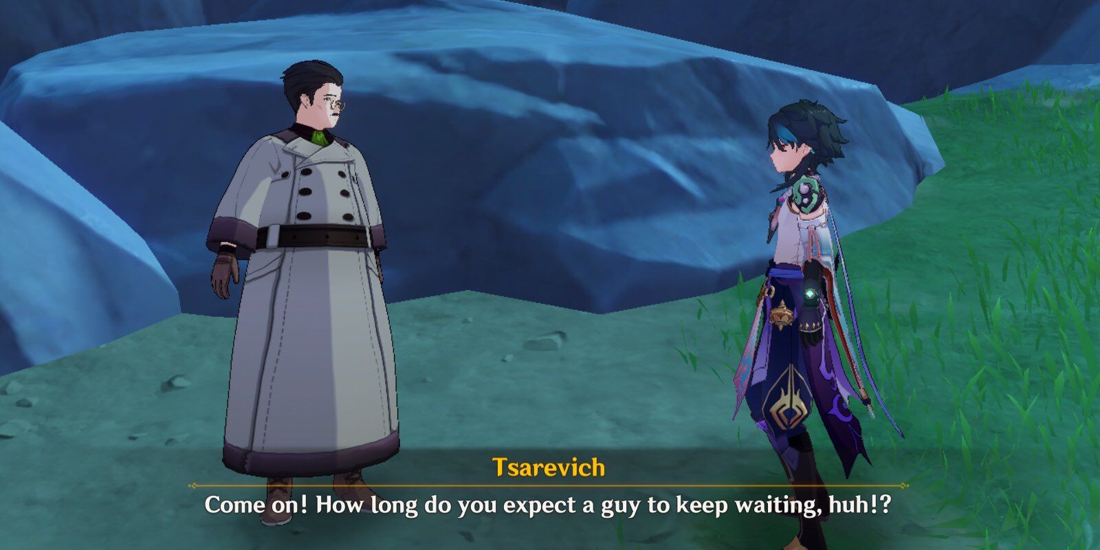 Genshin Impact Reliable Helper Quest from Snezhnaya’s Tsarevich