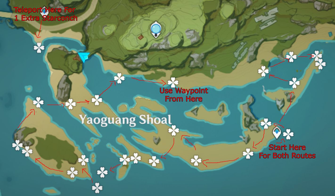 Genshin Impact Starconch Map 5