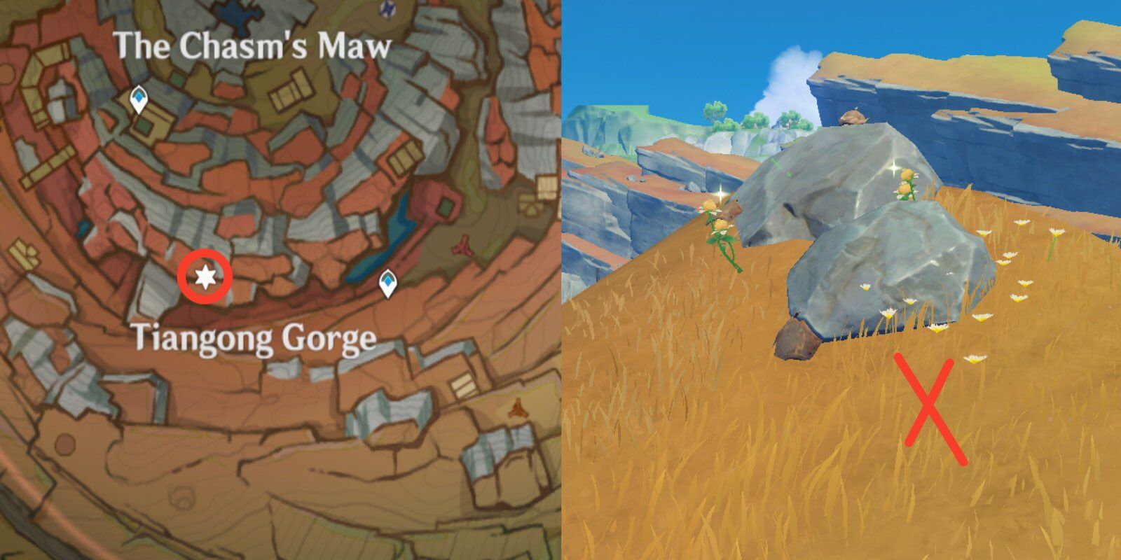 Genshin Impact All Millennial Mountains Item Locations