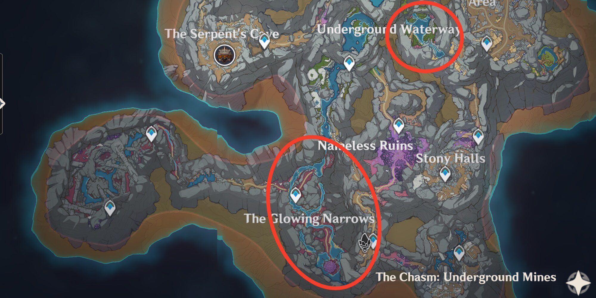 Genshin Impact Where to Find Khedive’s Shining Mushrooms In The Chasm