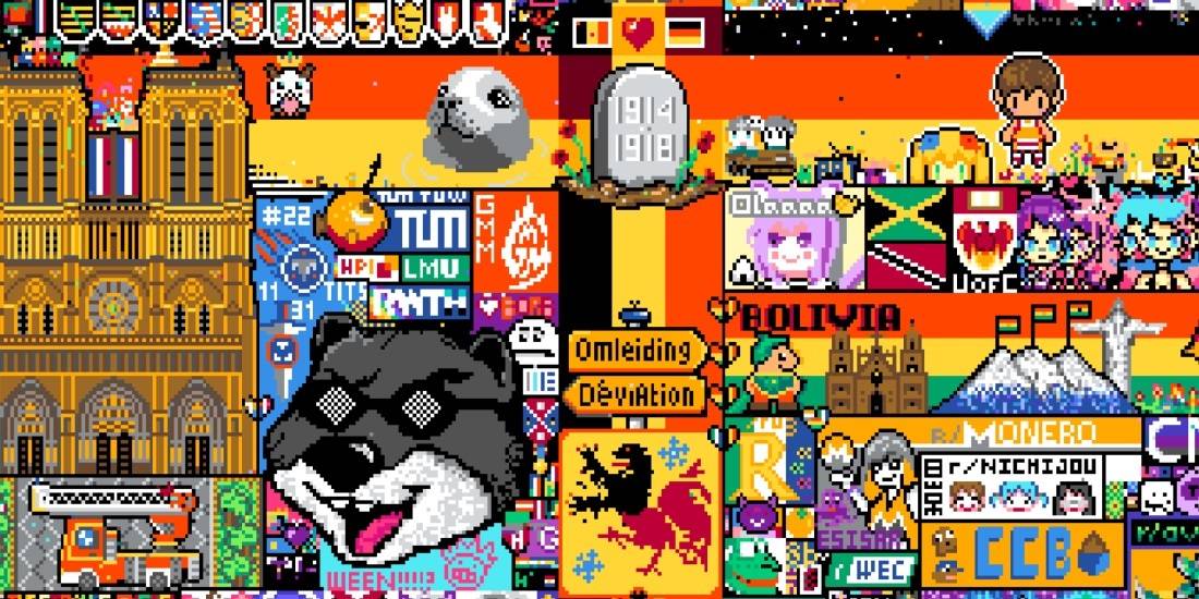 The 10 Coolest Subreddits Communities Represented In R Place Ranked The 10 Coolest Subreddits Communities Represented In R Place Ranked