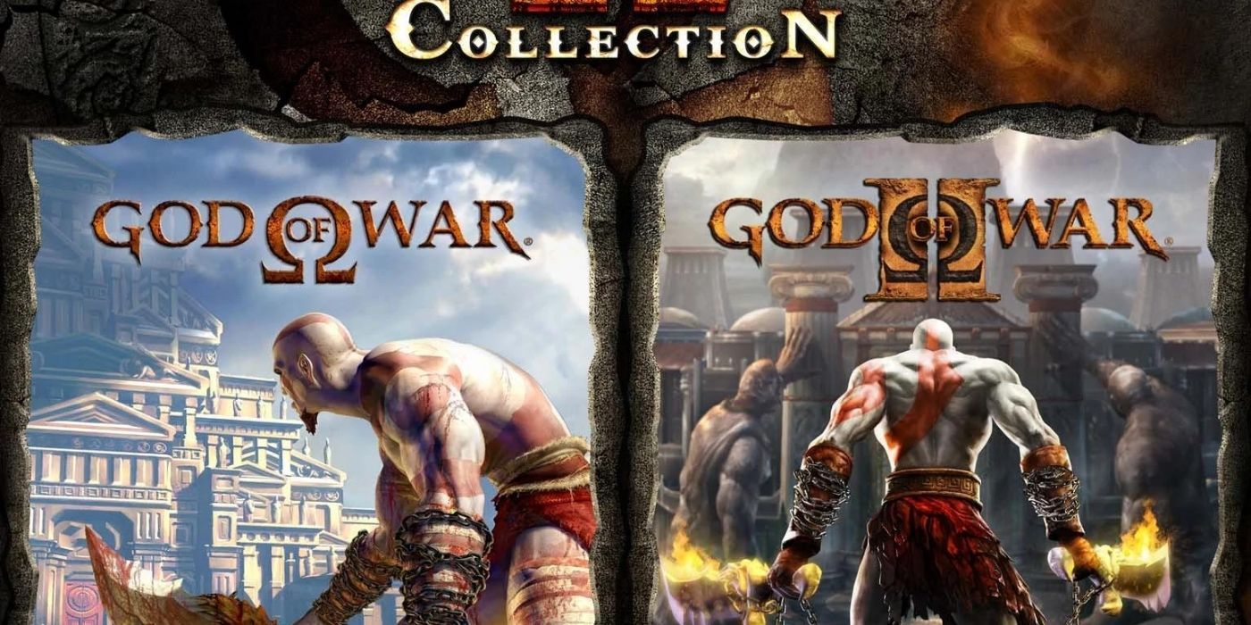 Artwork for the PS3 God of War Collection.