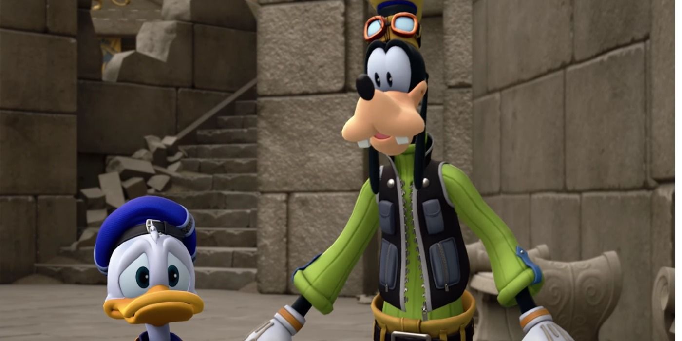 Goofy and Donald in Kingdom hearts III