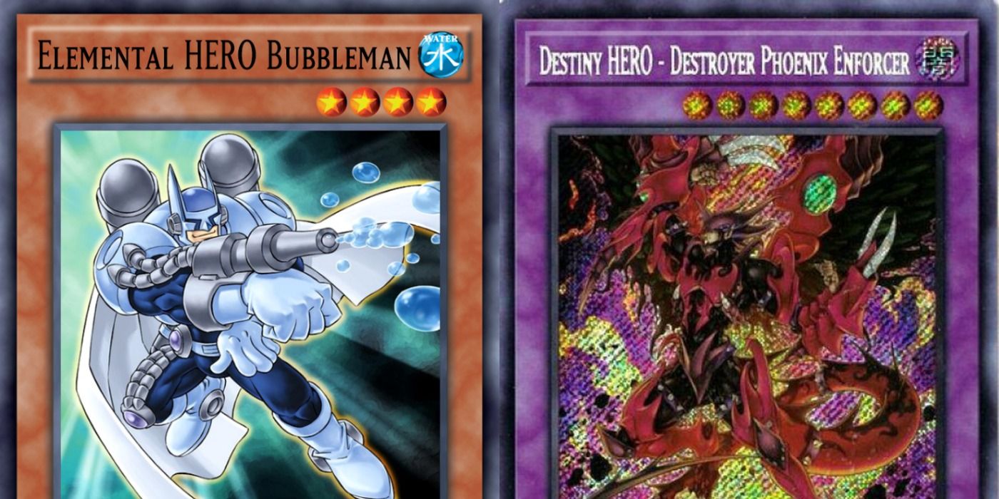 Yu-Gi-Oh! HEROES cards