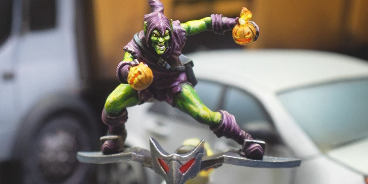 Green Goblin's figure in Marvel Crisis Protocol