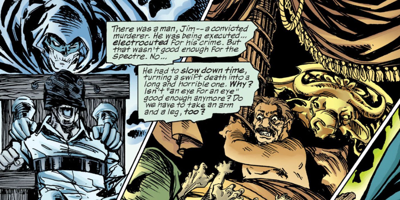 Hal Jordan as the Spectre in Legends of the DC Universe.