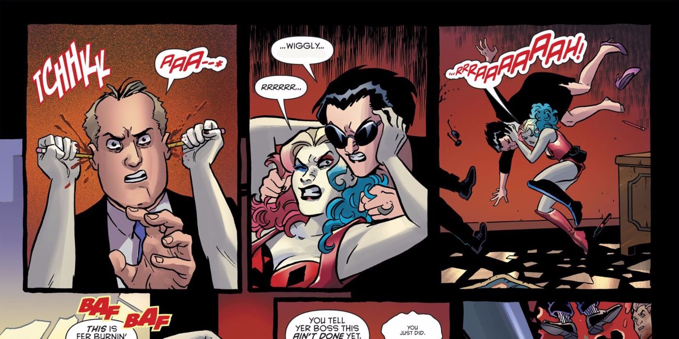 Harley Quinn brutally one-ups the Joker.