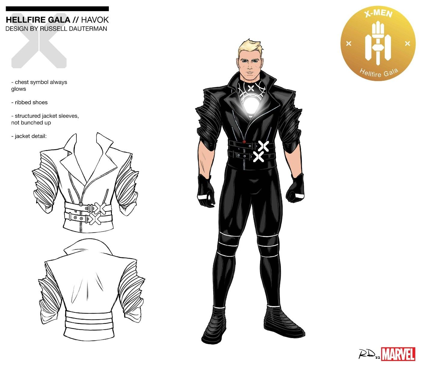 Hellfire Gala 2022 Russell Dauterman Alex Summers Havok