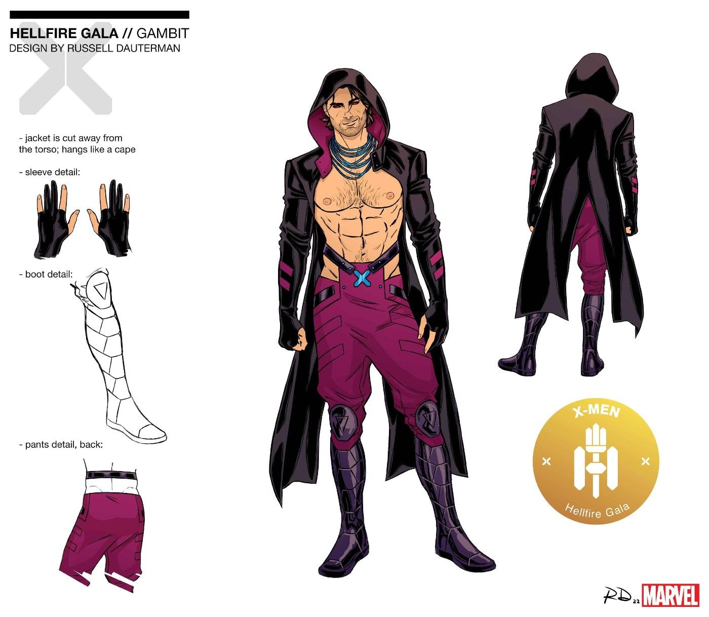 Gambit’s New Hellfire Costume Shows Why He’s Every X-Fan’s Biggest Crush