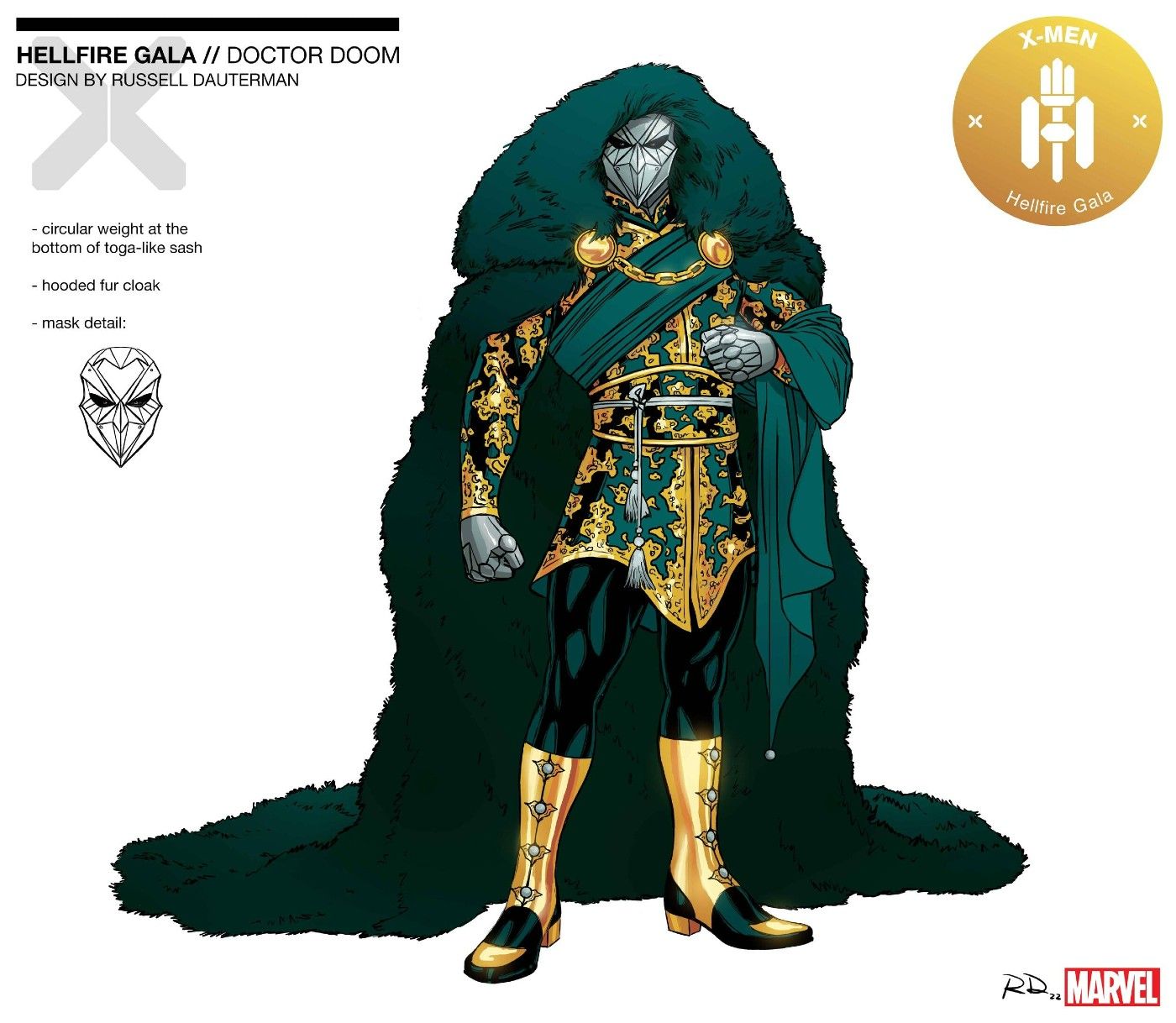 Doctor Doom’s Hellfire Gala Costume is the Royal Makeover He Deserves