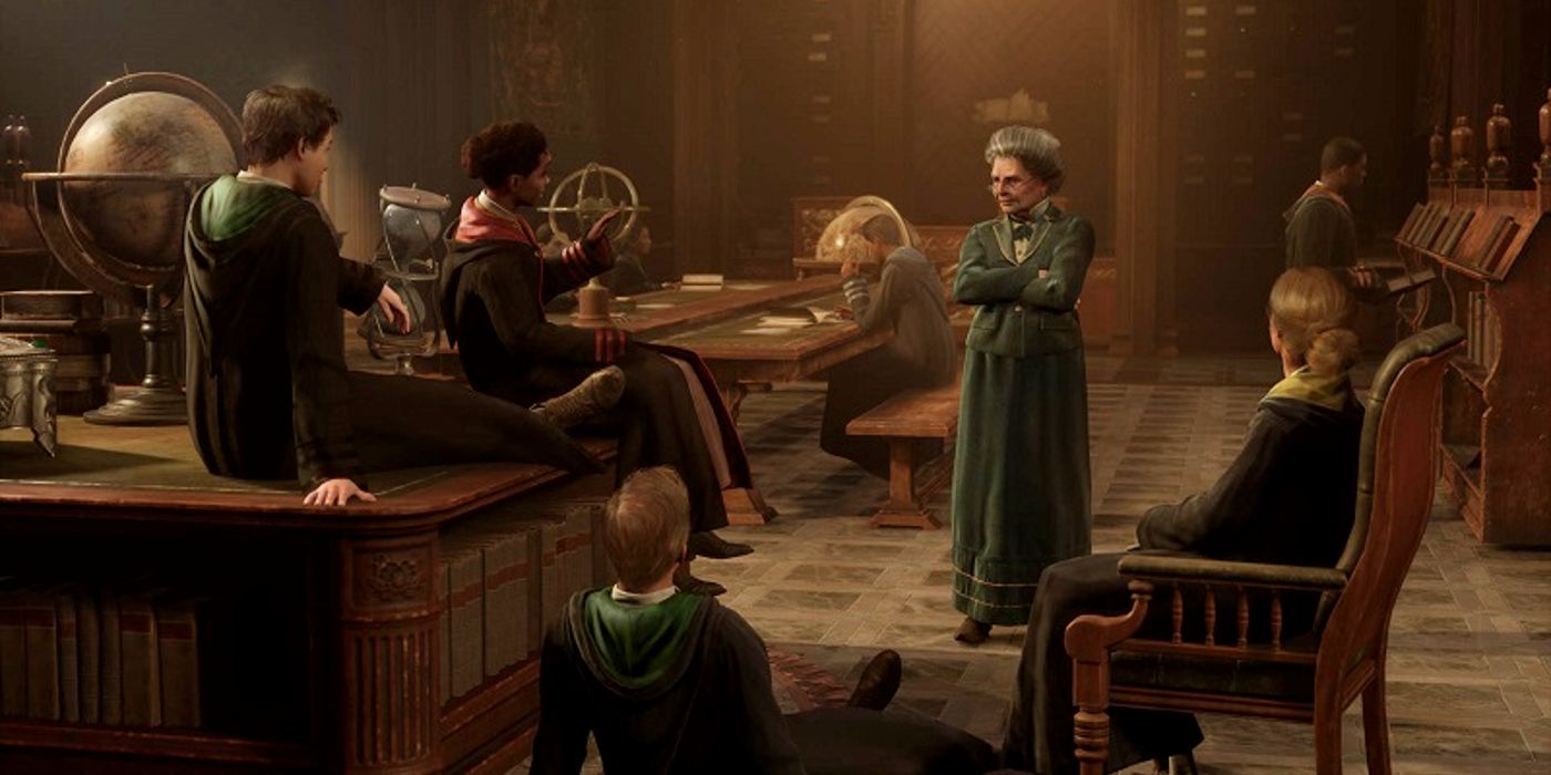 Hogwarts Legacy Can Let Players Make Unexpected Moral Choices Students Hanging Out