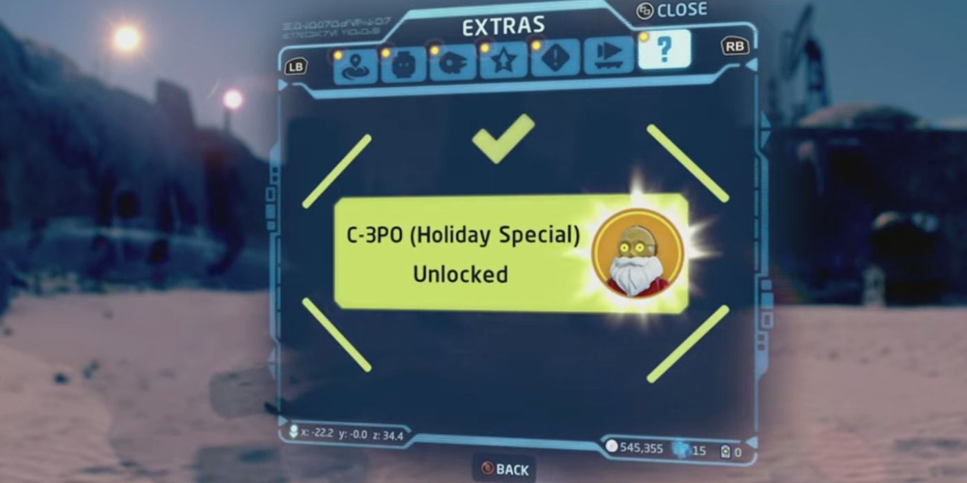 Holiday special C-3PO unlocked in LEGO Star Wars The Skywalker Saga