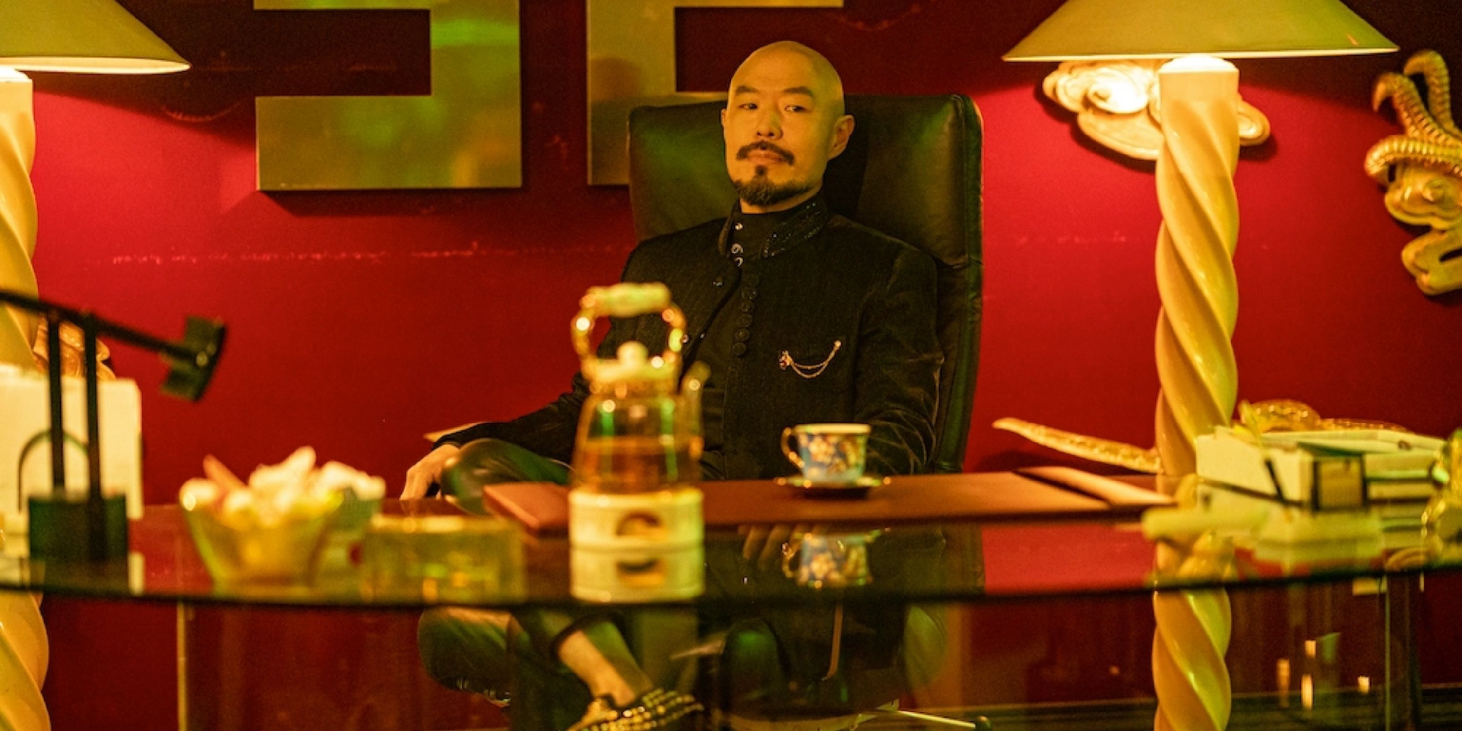 Wilson Lin in his office in HBO&rsquo;s DMZ