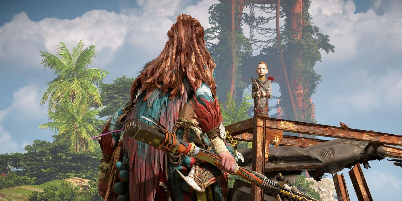 Horizon Forbidden West God of War Easter Egg Aloy