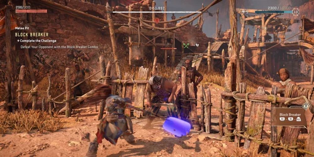 Aloy uses Block Breaker in Horizon Forbidden West