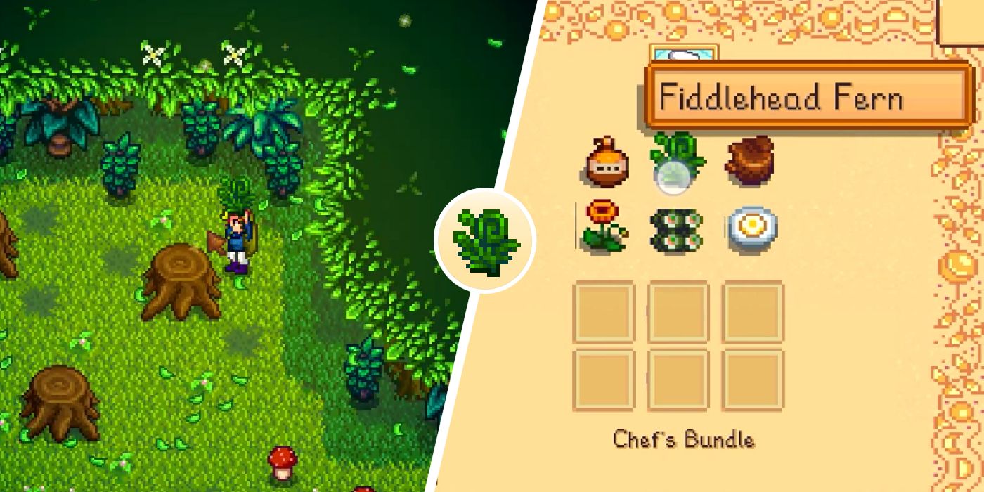 How to Get Fiddlehead Ferns in Stardew Valley