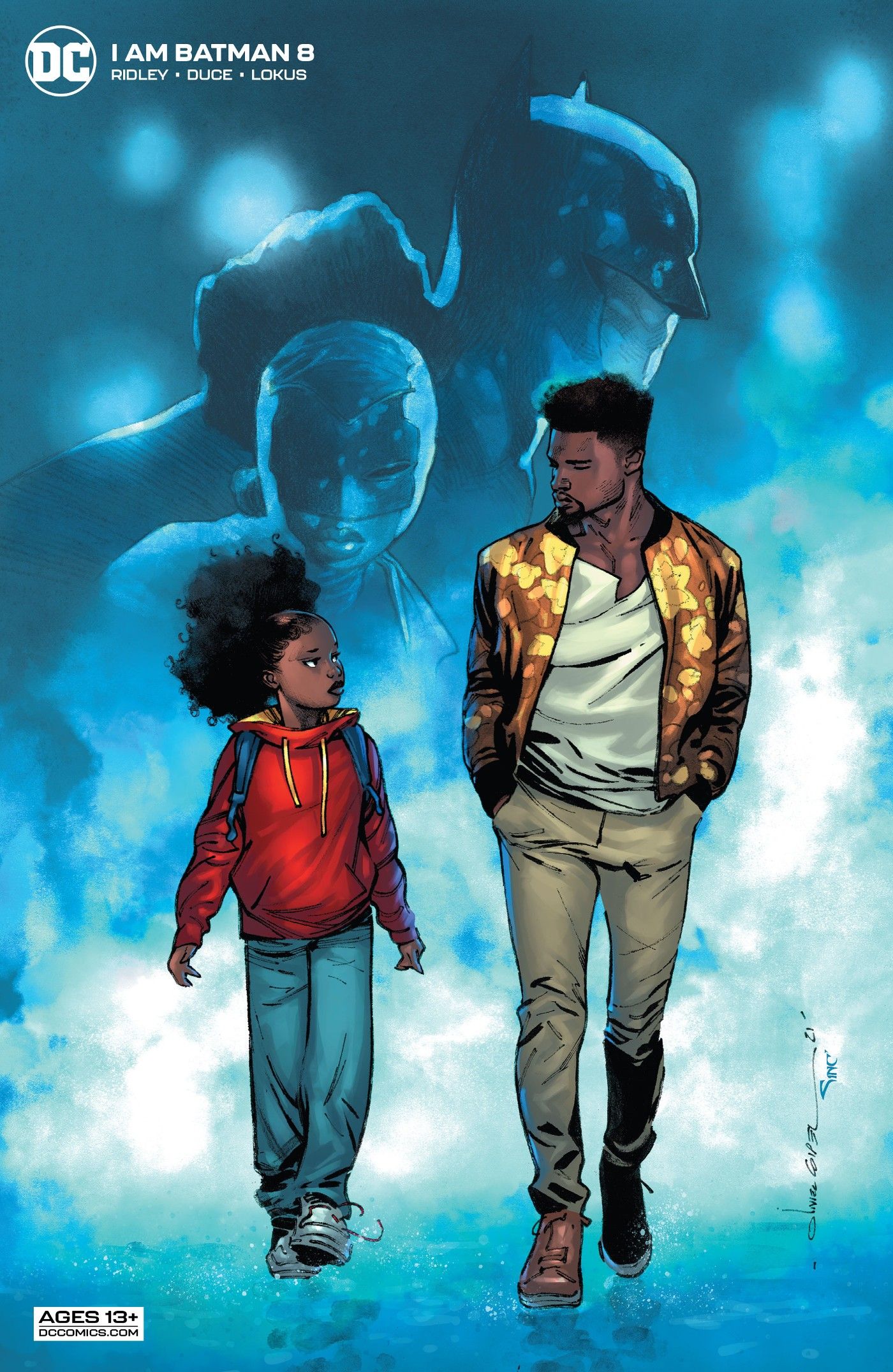Variant Cover of I Am Batman #8