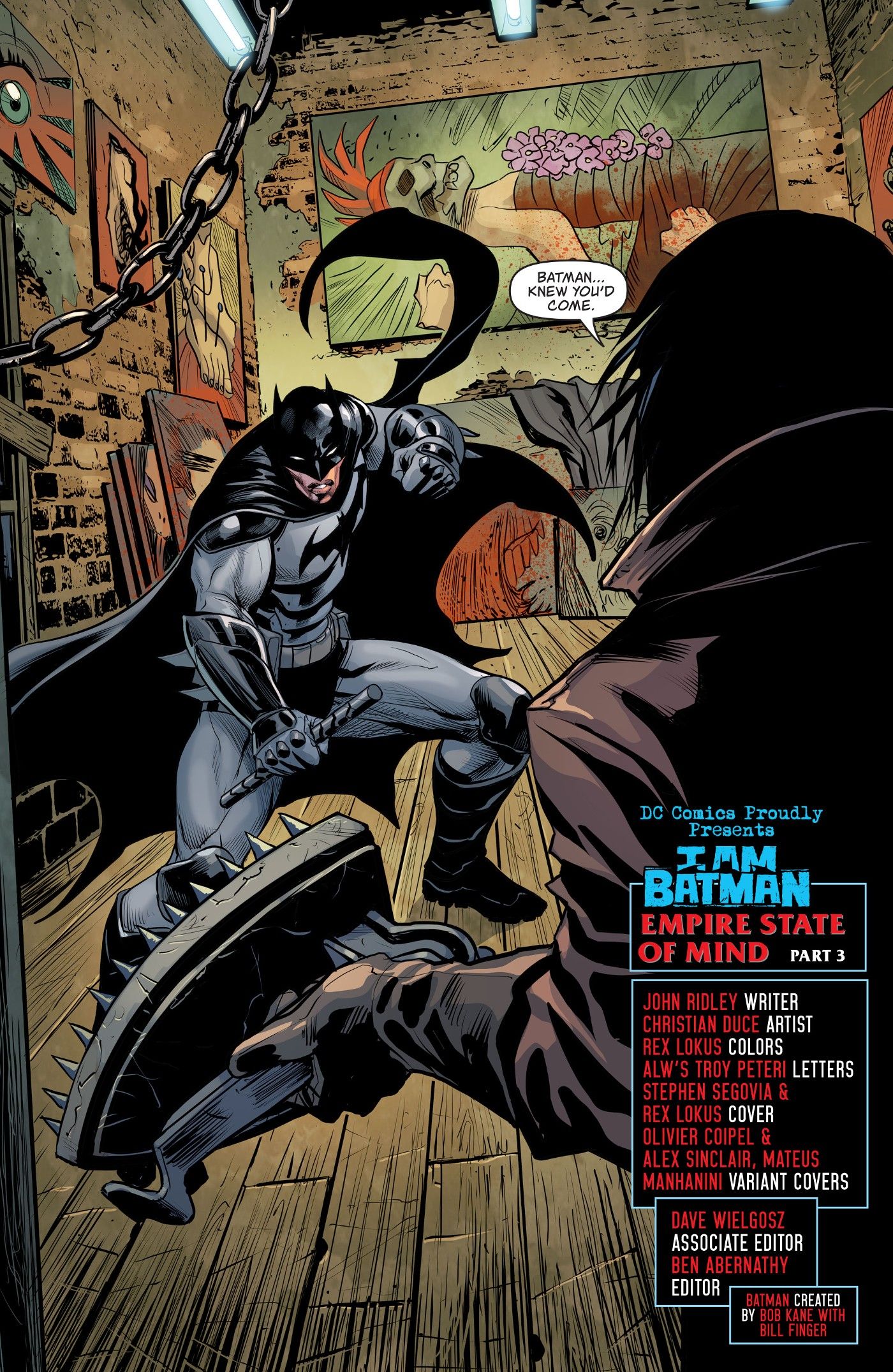 I Am Batman Jace Fox fighting