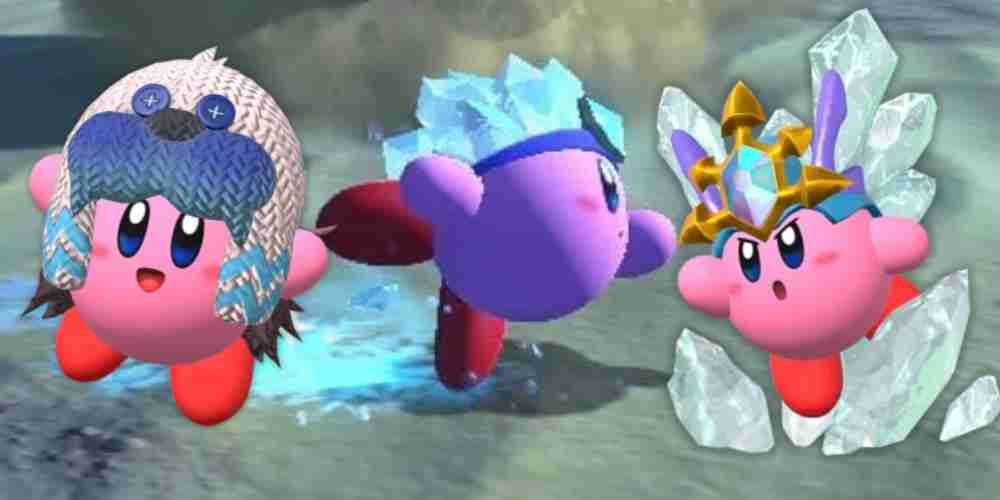 There's standard Ice Kirby, but also Frosty and Blizzard versions in Kirby and the Forgotten Land.