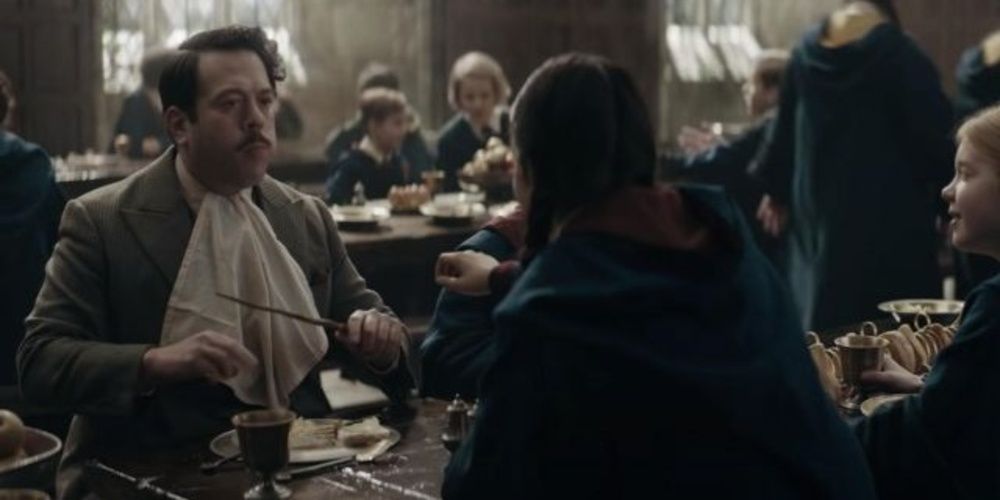 Jacob Kowalski at Hogwarts in Fantastic Beasts 3 