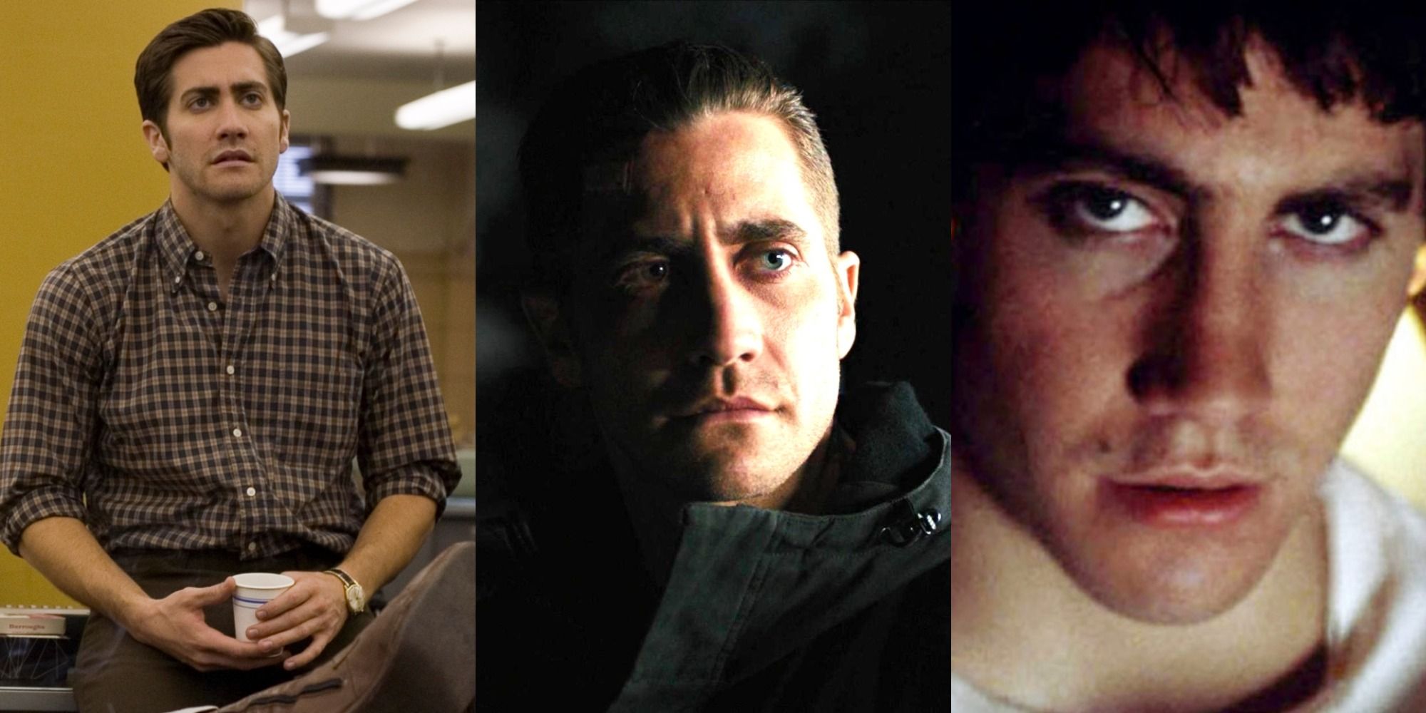 Jake Gyllenhaal in Zodiac, Prisoners, Donnie Darko