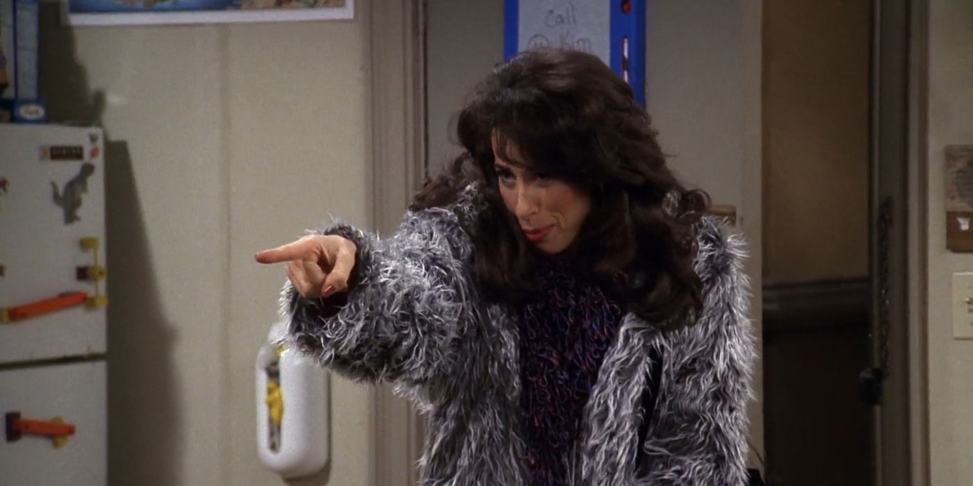 Janice at Joey and Chandler's in Friends