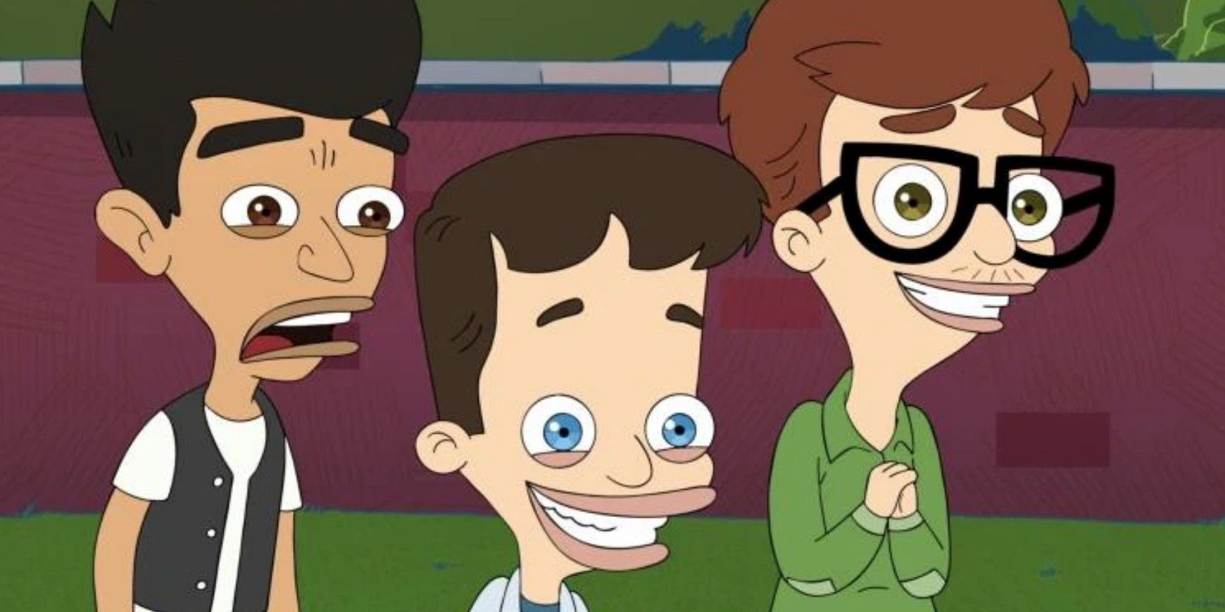 Jay, Nick and Andrew in Big Mouth