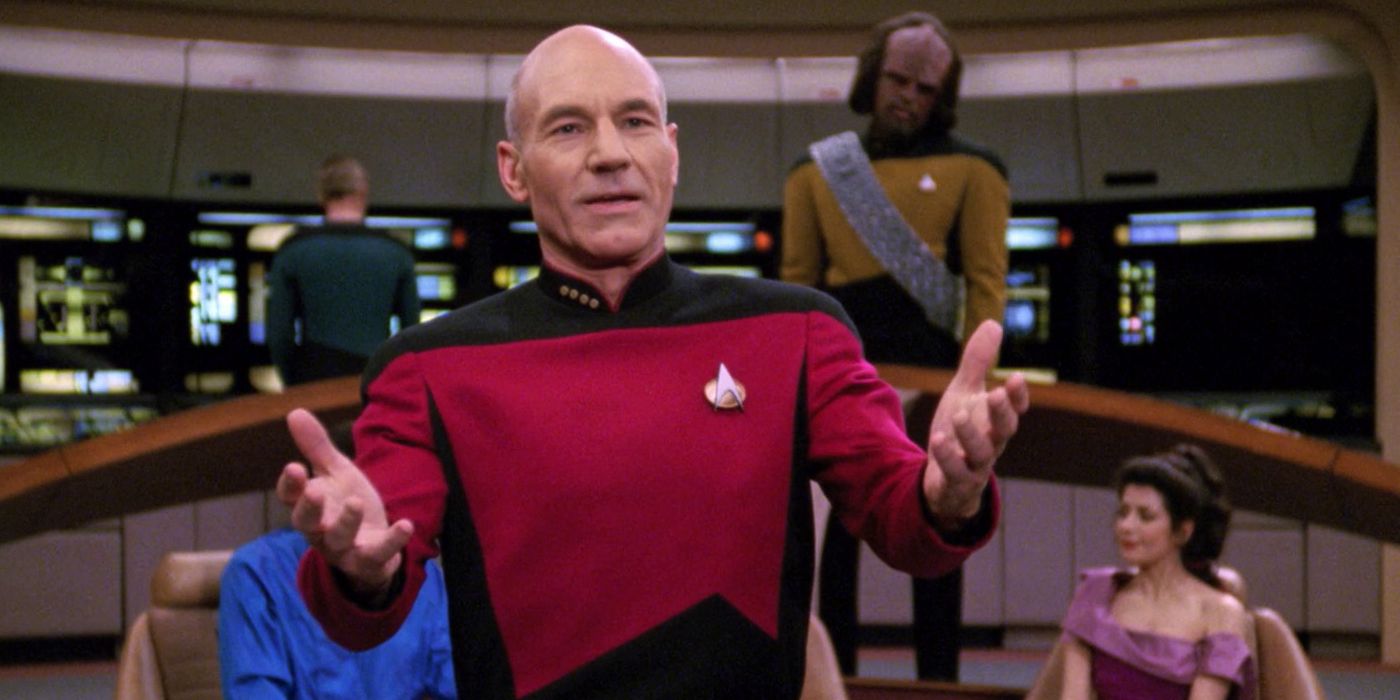 Jean Luc Picard in Star Trek: The Next Generation