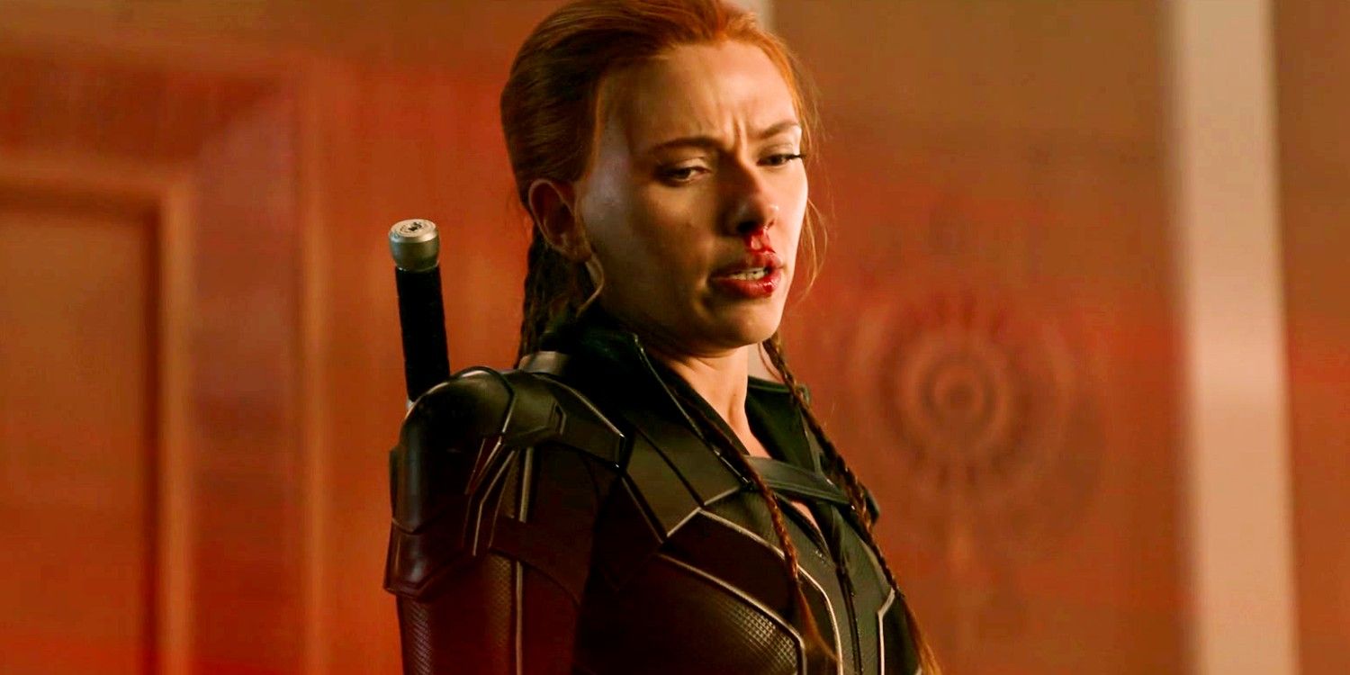 Johansson as Natasha Romanoff in Black Widow