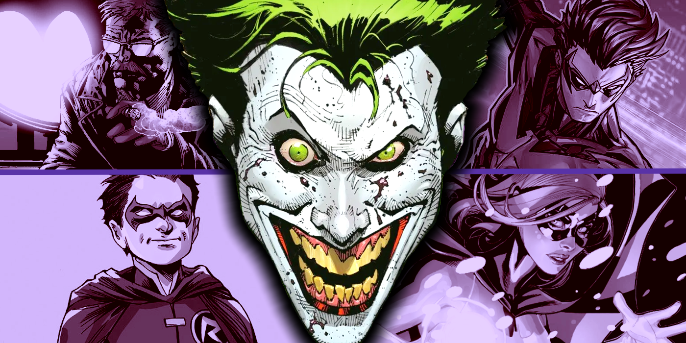 Joker bat-family robin jim gordon nightwing batgirl
