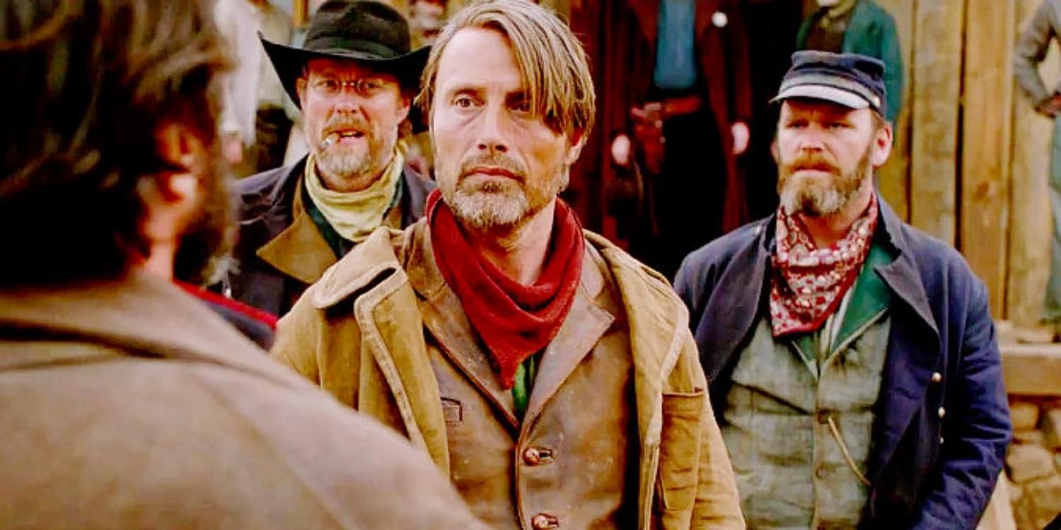 Jon staring at someone in The Salvation