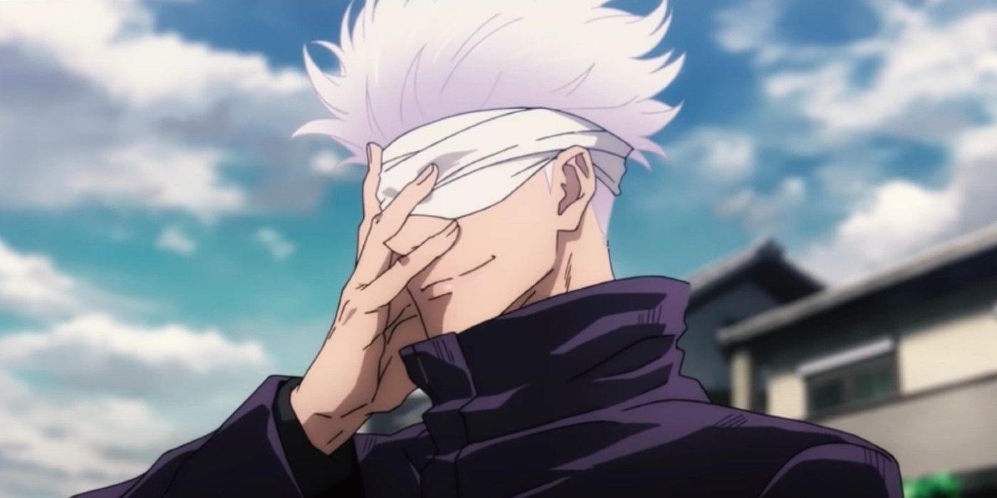 why does satoru gojo wear a blindfold - Lacey Pitts
