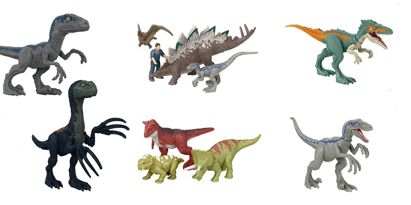 Huge Collection Of Jurassic World Dominion Mattel Toys Available For Pre-Order