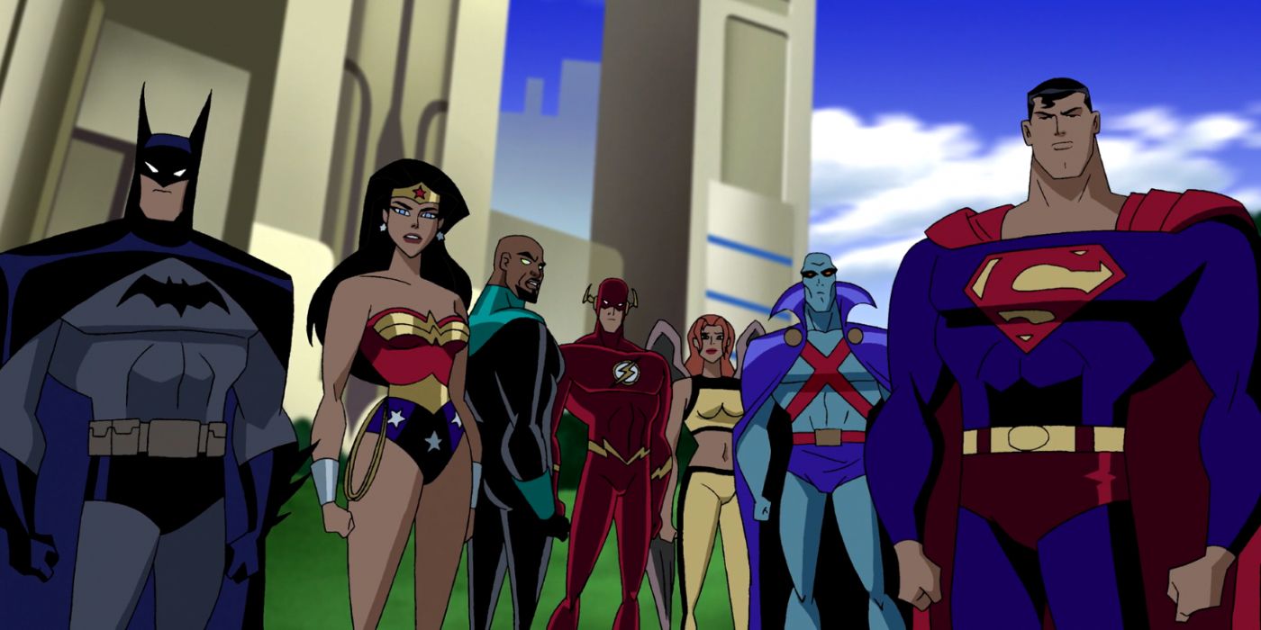 Justice League Unlimited Animated series main cast