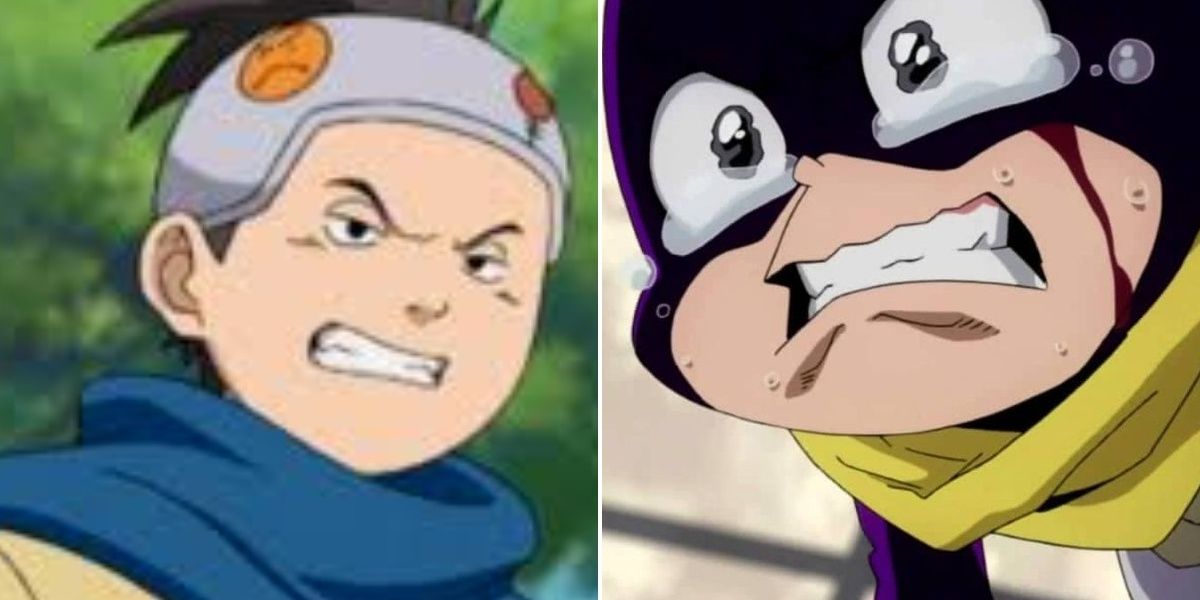 Konahamaru and mineta split image