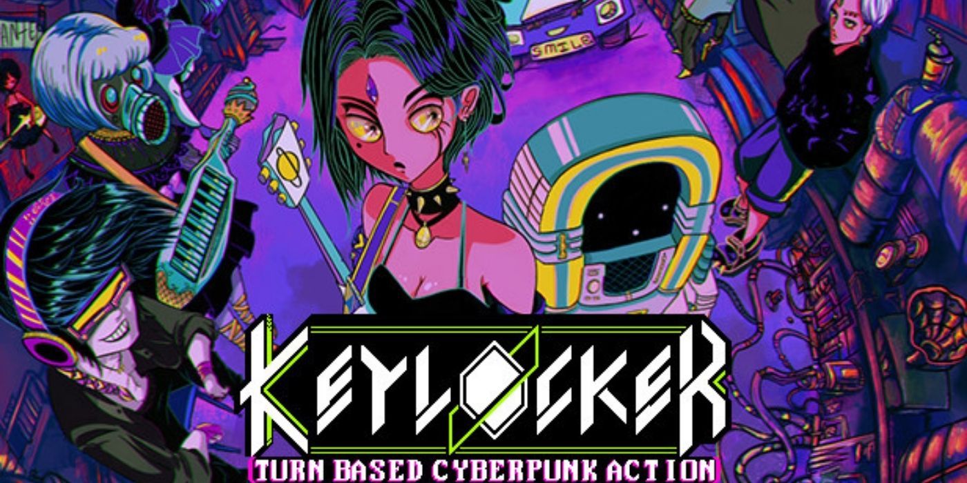 The poster for the game Keylocker.