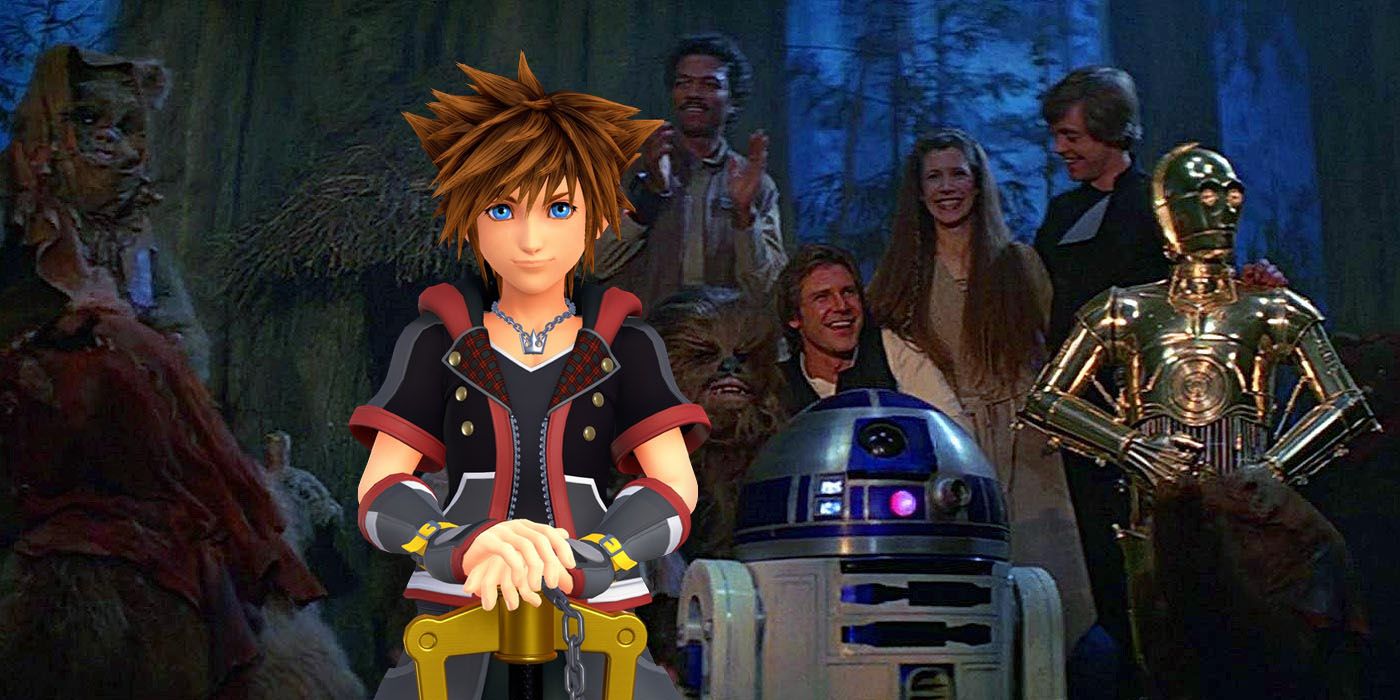 Kingdom Hearts 4 Trailer Star Wars Endor Sora