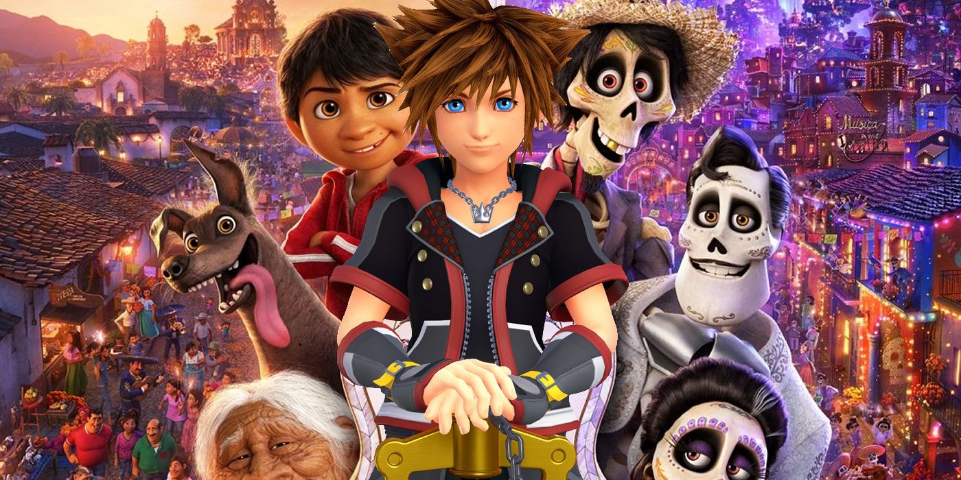 Kingdom Hearts Sora And Disney Coco Miguel Hector