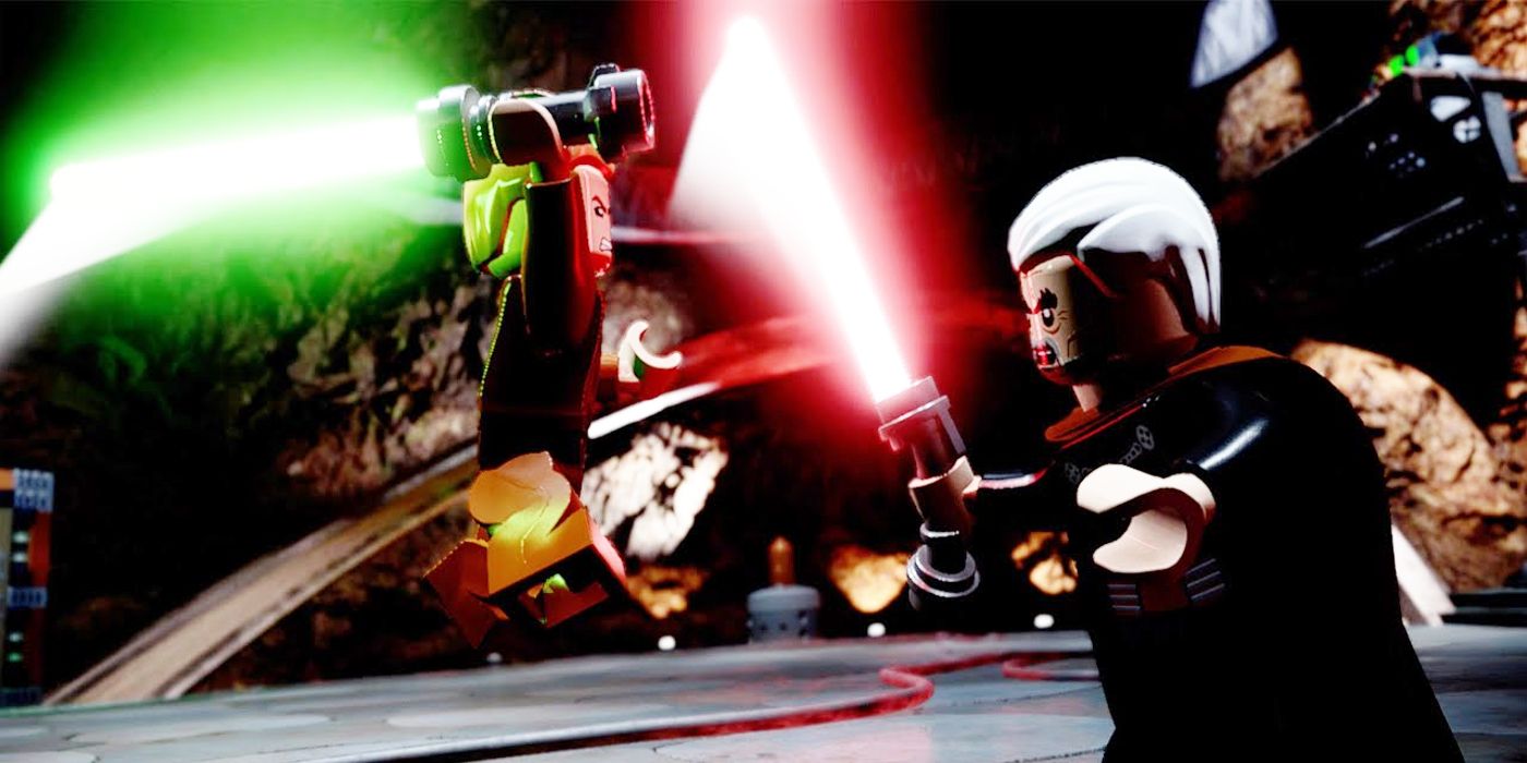 LEGO Star Wars Skywalker Saga Attack Of The Clones Lightsaber Duel Count Dooku