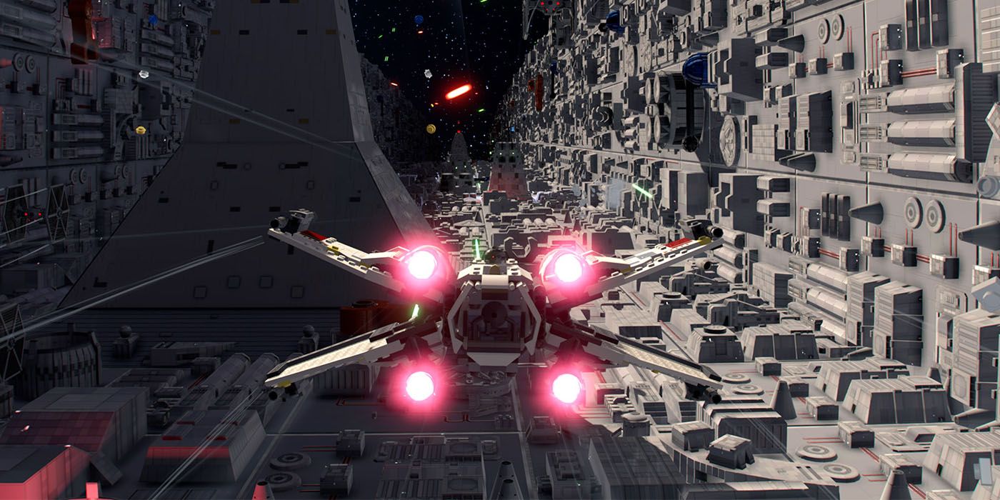 LEGO Star Wars Skywalker Saga the Trench Run in A New Hope