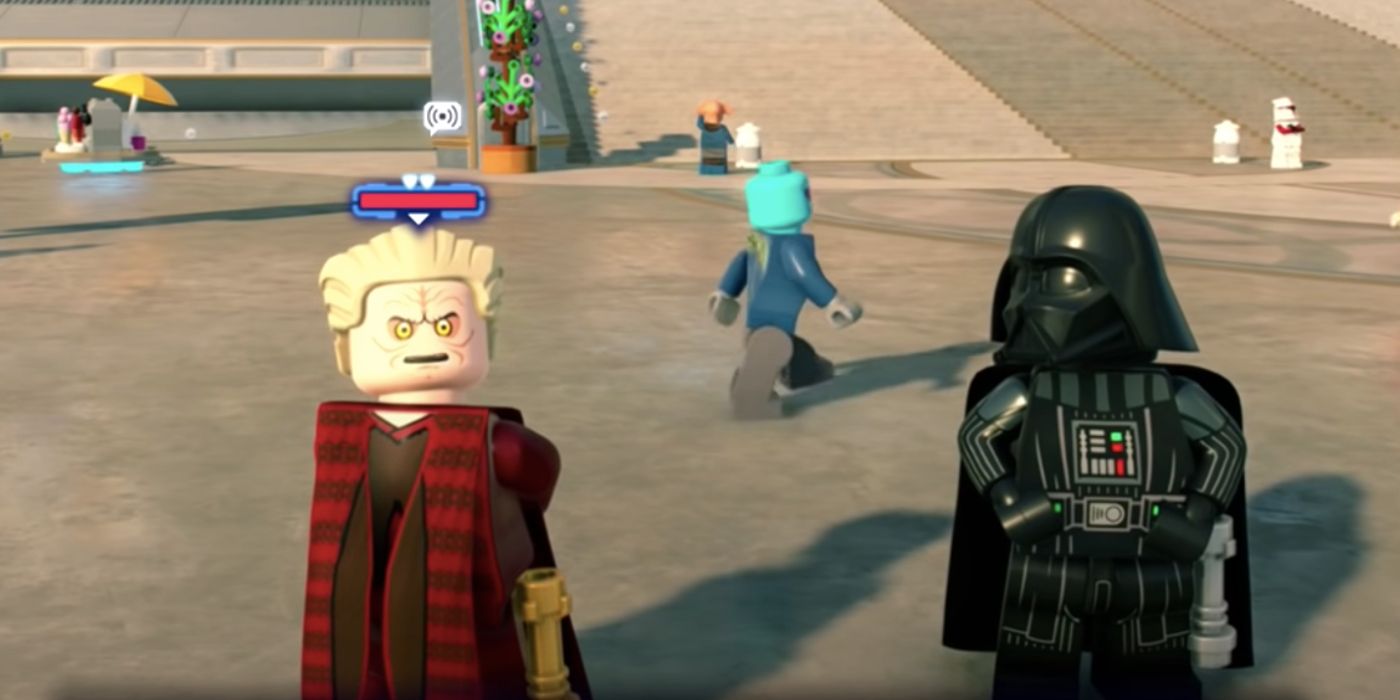 LEGO Star Wars Skywalker Saga Unique Character Interactions Open World Darth Vader Kylo Ren