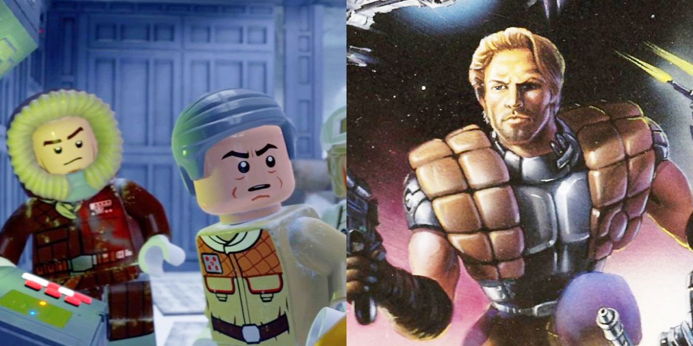 LEGO Star Wars The Skywalker Saga References Shadows of the Empire Game With Dash Rendar Ship Easter Egg On Hoth