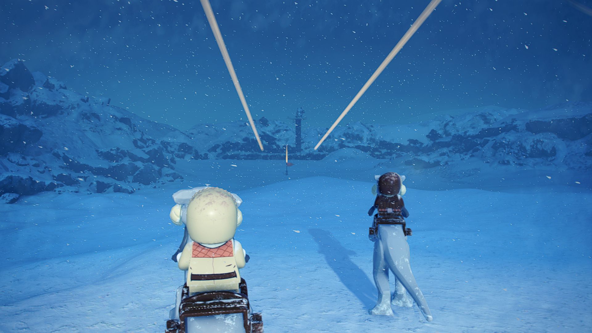 LEGO Star Wars The Skywalker Saga Review Searching for Luke on Hoth