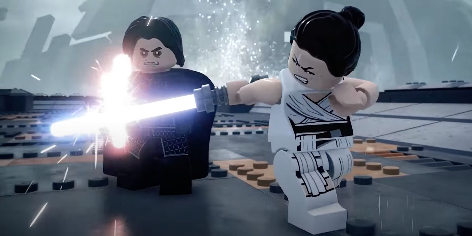 LEGO Star Wars The Skywalker Saga's Biggest Problems It Needs To Fix Rey Kylo Boss Fight